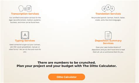 ditto transcripts|ditto transcription reviews.